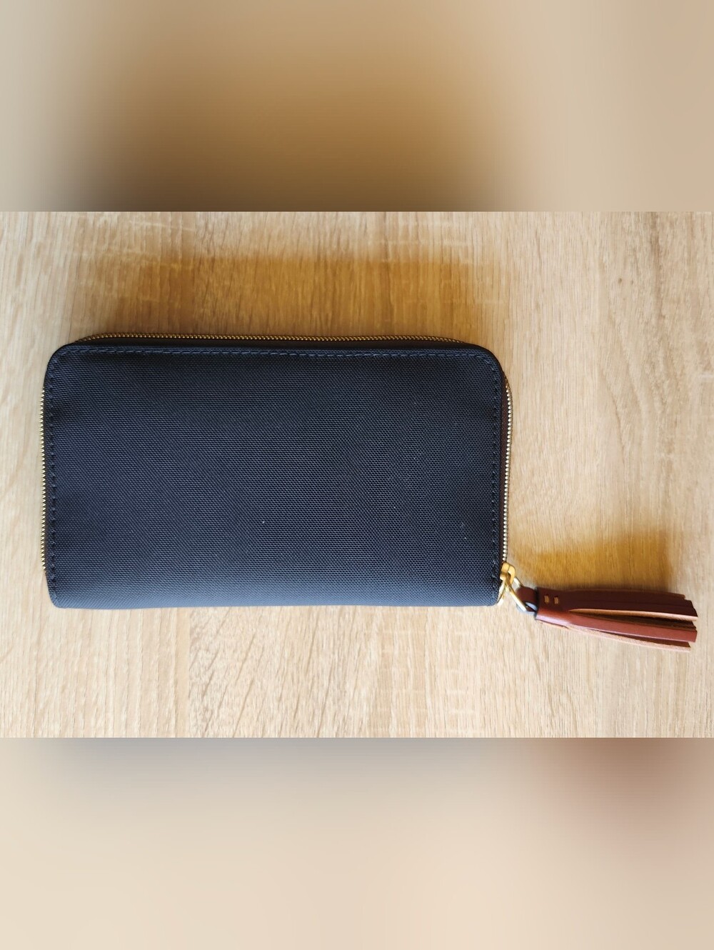 Dooney & Bourke Nylon Large Zip Around Wristlet Wallet Clutch Black - Picture 2 of 9